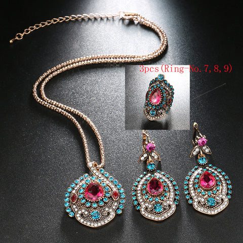 Bohemian style jewelry set Rimantojewelry