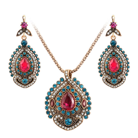 Bohemian style jewelry set Rimantojewelry