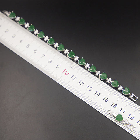 Clover Zircon Jewelry Set Women's Diamond Jewelry Rimantojewelry