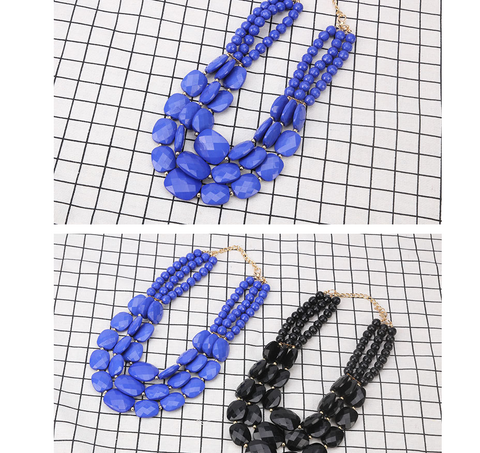 African Bib Beads Jewelry Set Rimantojewelry