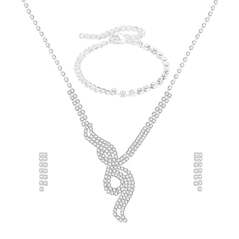 Bridesmaid Jewelry Set Luxury 3-piece Set Rimantojewelry