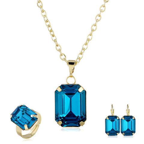 Bridal jewelry European and American jewelry set Rimantojewelry