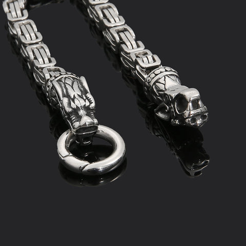 New Faucet Stainless Steel Bracelet Viking Domineering Rimantojewelry