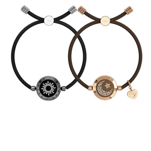 Sun-Moon Smart Sensing Couple Bracelet Rimantojewelry