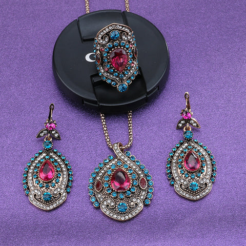 Bohemian style jewelry set Rimantojewelry