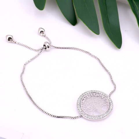 New Gold Metal Creativity Lucky Tree Bracelet Rimantojewelry