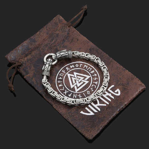 New Faucet Stainless Steel Bracelet Viking Domineering Rimantojewelry