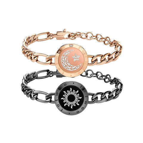 Sun-Moon Smart Sensing Couple Bracelet Rimantojewelry