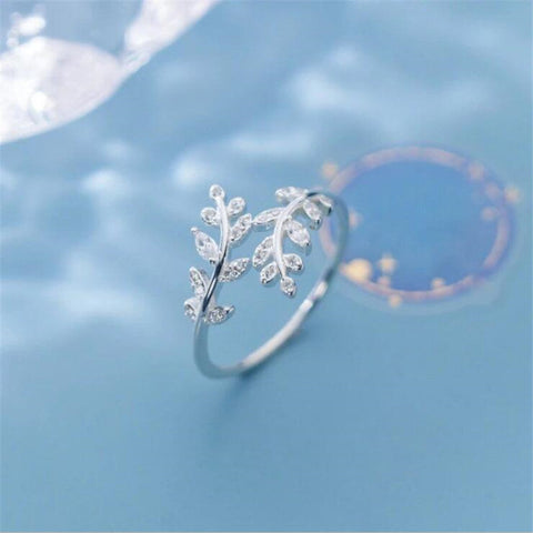 Branch Ring For Woman Fashion Spring Summer Jewelry silver