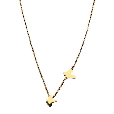 Butterfly Pendant Necklace Rimantojewelry
