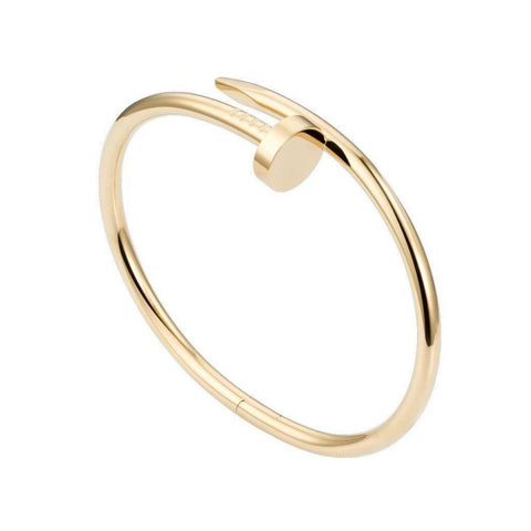 Nail Bracelet Plating 18K Rose Gold Bracelet dull