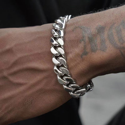 Cuban Chain Bracelet Men Rimantojewelry