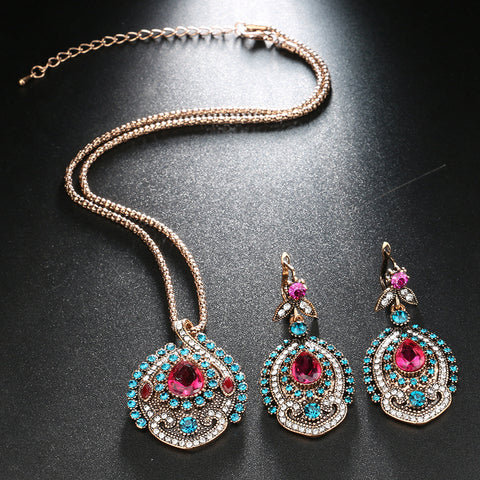 Bohemian style jewelry set Rimantojewelry