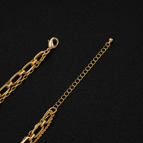 18k Gold Necklace Accessories Star Clavicle Chain|COLLAR JUSOL Rimantojewelry