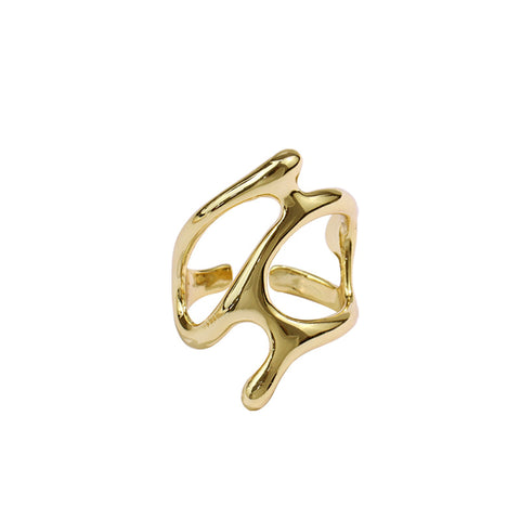 Hollow Branches Adjustable Rings for Women Rimantojewelry