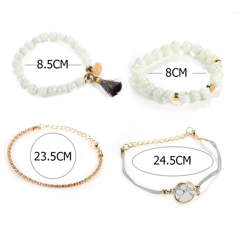 Love Map Bracelet Bracelet Set Rimantojewelry
