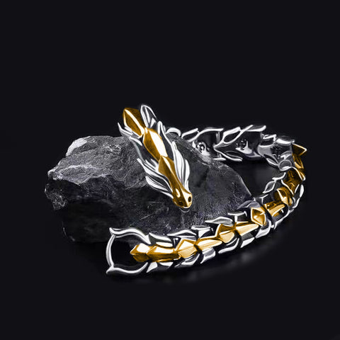 Men's Bracelet Fashion Simple Keel Shape Bracelet Jewelry Rimantojewelry