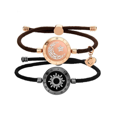 Sun-Moon Smart Sensing Couple Bracelet Rimantojewelry