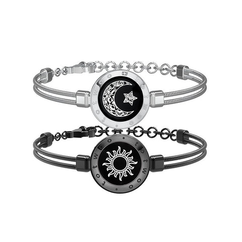 Sun-Moon Smart Sensing Couple Bracelet Rimantojewelry